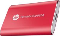 HP P500 500GB Kırmızı Taşınabilir Harici SSD Disk - 7PD53AA SSD TAŞINABİLİR DİSK - 1